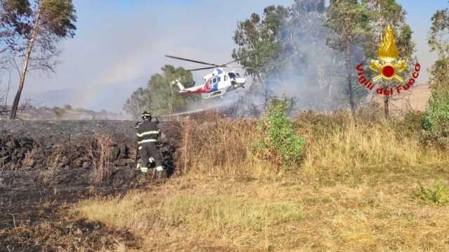 incendio serdiana