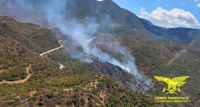 Incendio Villamassargia