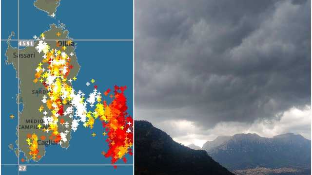 Tempesta Di Fulmini Maltempo