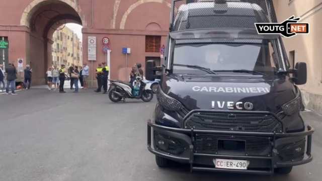 Cagliari città blindata per il G7: presidi di polizia, divieti, traffico e multe (Video)