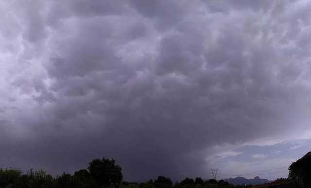 Temporale Allerta Cielo Grigio