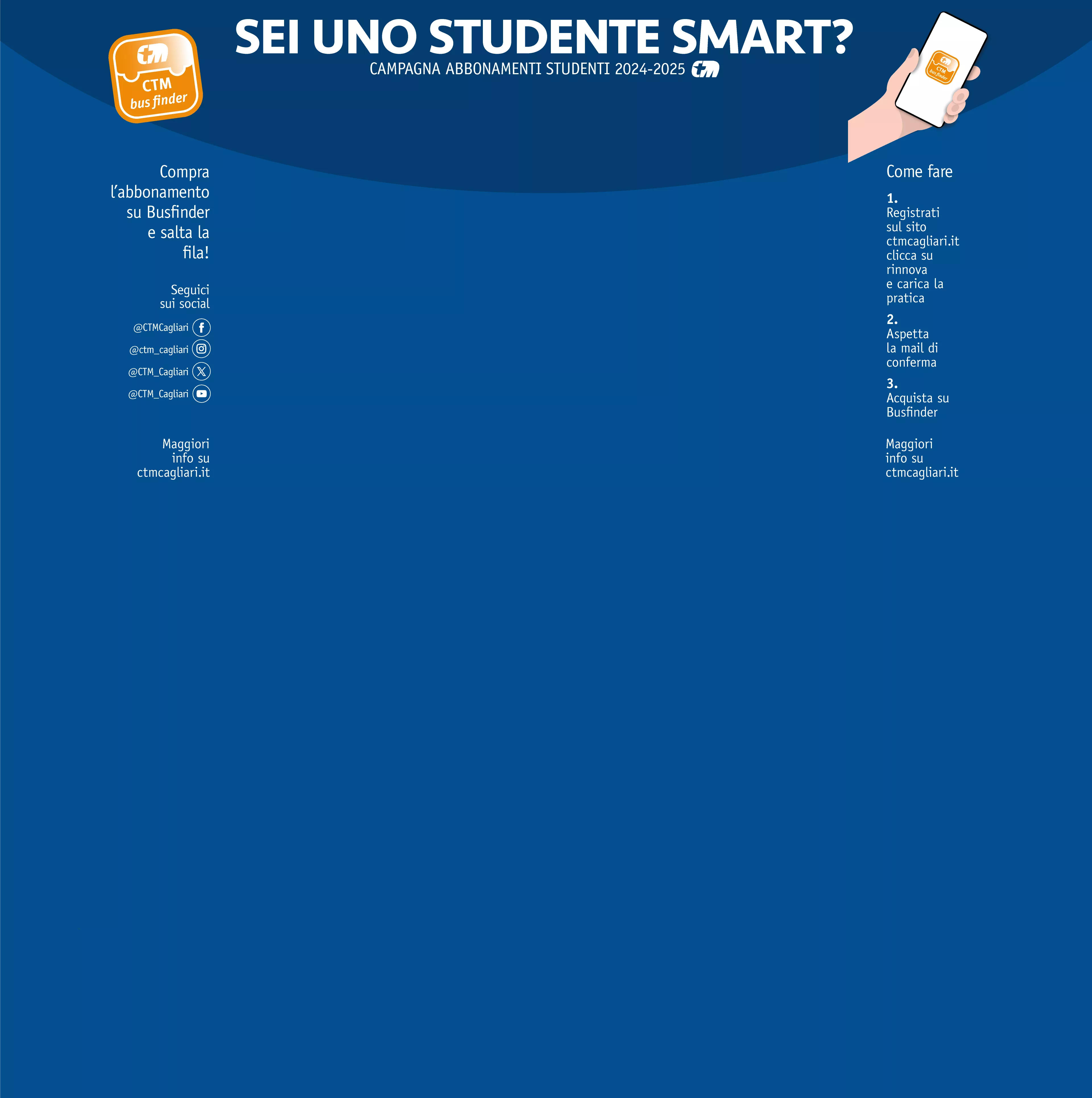 CTM Cagliari abbonamenti studenti