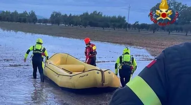 Nubifragio nel Sud Sardegna, fiumi esondati: si cerca un disperso