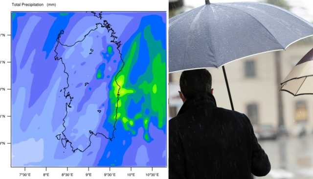 Meteo Sardegna 16 Ottobre