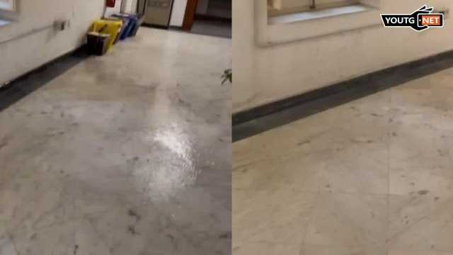 Maltempo a Cagliari, nella sede di Architettura piove dai lucernari (VIDEO)