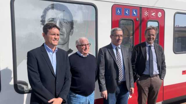 Inaugurazione Treno Gigi Riva