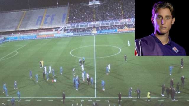 Fiorentina-Inter sospesa per emergenza medica: Bove crolla a terra