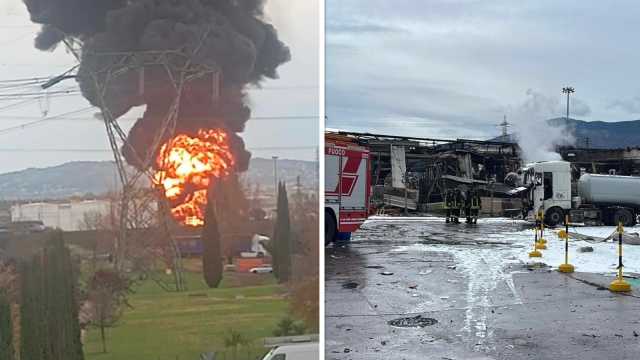 Almeno due morti e feriti nell’esplosione del deposito Eni a Calenzano (Video)