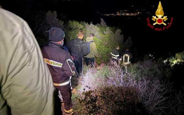 Paura a Sinnai per quattro giovani escursionisti: soccorsi dai vigili del fuoco