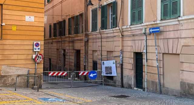 Cagliari, eliminato il ponteggio nell'ex scuola di via Lamarmora: 