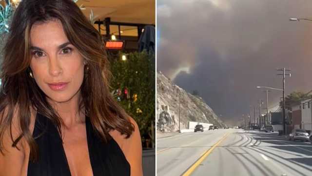 Incendi a Los Angeles, paura per Elisabetta Canalis: 