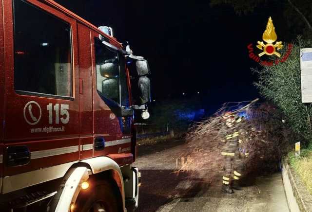 140 interventi in meno di 24 ore: il bilancio della (prima) giornata di maltempo in Sardegna