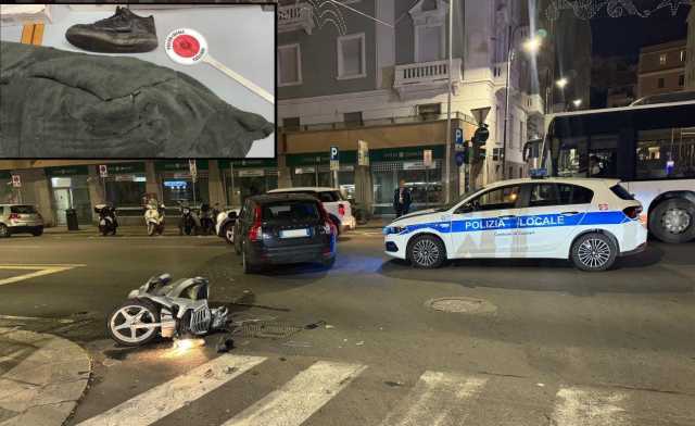 Cagliari, senza patente e a bordo di uno scooter rubato provoca un incidente e scappa: minorenne nei guai