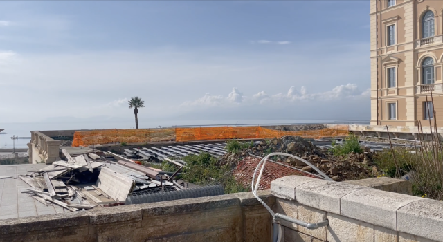 Cagliari, il bastione di Santa Caterina verso la rinascita: operai al lavoro dopo 15 anni