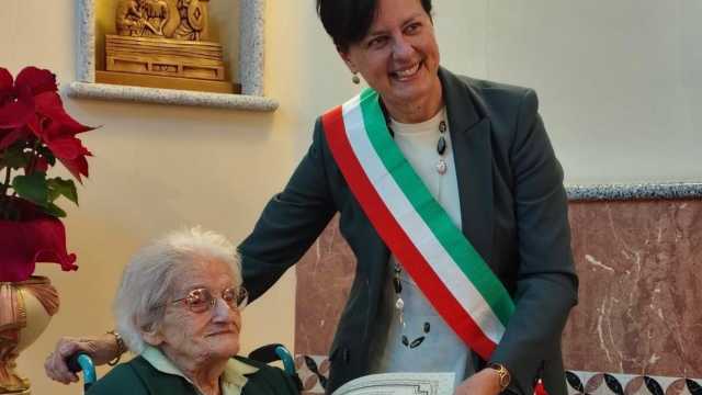 Vincenza Pinna, la centenaria di Cagliari che si definisce 