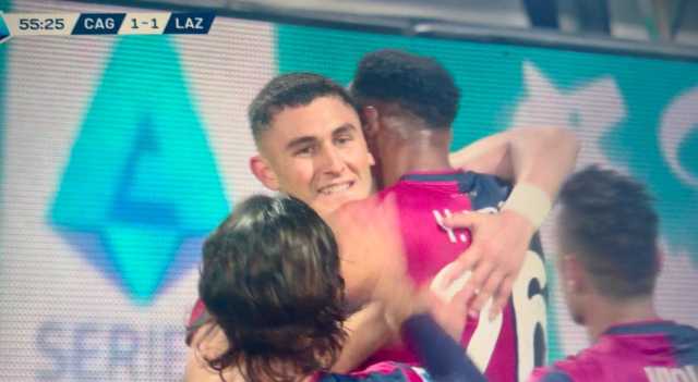 Il Cagliari cade in casa contro la Lazio: il gol di Piccoli non basta, finisce uno a due 