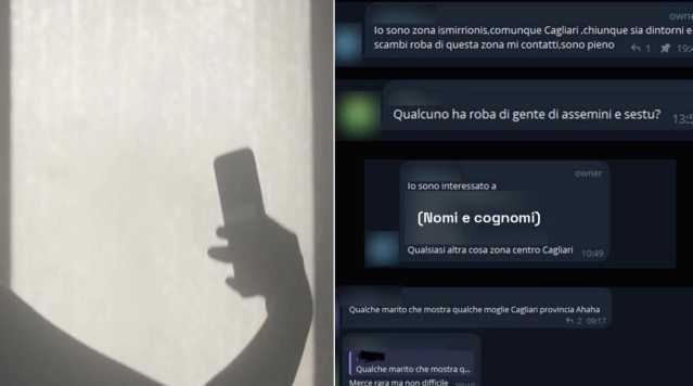 Il gruppo Telegram della vergogna a Cagliari: revenge porn e foto rubate di ragazze sarde