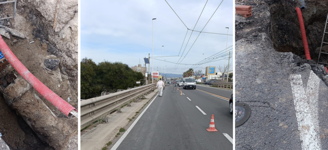 Cagliari, avviati i lavori per la sostituzione della condotta nel ponte di Terramaini