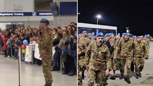 La Brigata Sassari è tornata a casa: l'arrivo all'aeroporto di Alghero (Video)