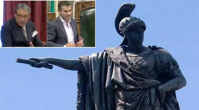 Rimozione della statua di Carlo Felice a Cagliari, mozione respinta e polemiche in consiglio comunale