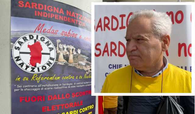 Cagliari, sit-in contro le scorie nucleari in Sardegna: 