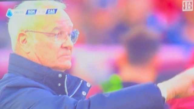 La Roma di Ranieri vince contro il Cagliari: uno a zero all'Olimpico