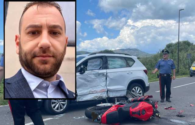 Nuxis, tragico schianto auto-moto: la vittima è il vicesindaco Dario Melis