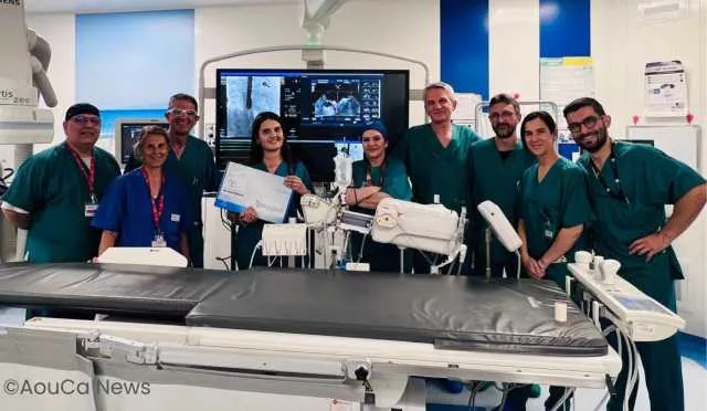 Anomalie cardiache e rischio ictus: al Policlinico di Monserrato eseguite le prime due chiusure del forame ovale pervio