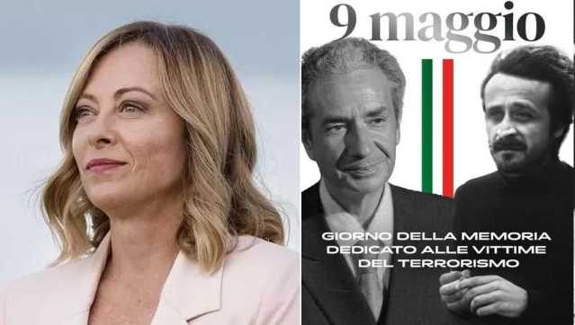 Giorgia Meloni ricorda Aldo Moro e Peppino Impastato: 