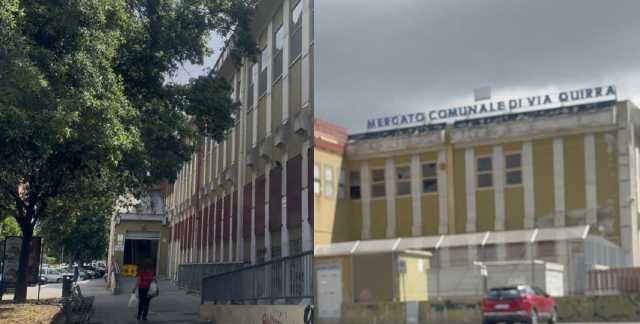 Cagliari, tensione di fronte al mercato di via Quirra: ambulante spinge e strattona i carabinieri