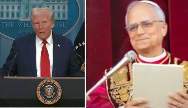 Primo Papa americano, Trump: 