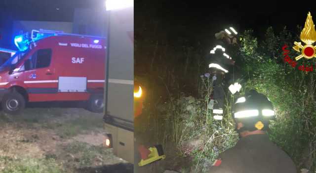 Incidente mortale a Orune, l'auto vola giù da un burrone: muore un 68enne