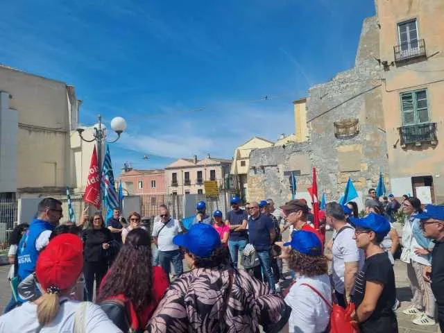 Protesta Lavoratori Sanita Privata A Cagliari