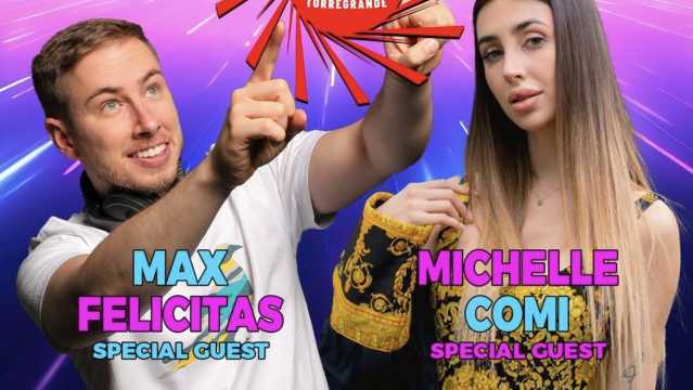 Oristano, Michelle Comi e Max Felicitas ospiti a Torre Grande