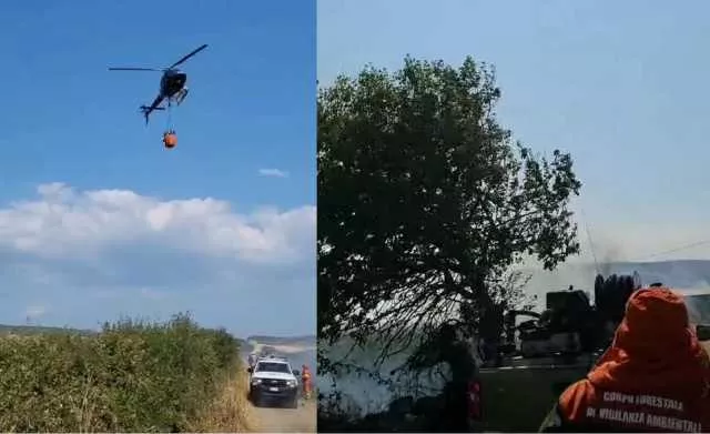 A Nuragus due incendi in un solo giorno, il sindaco: 