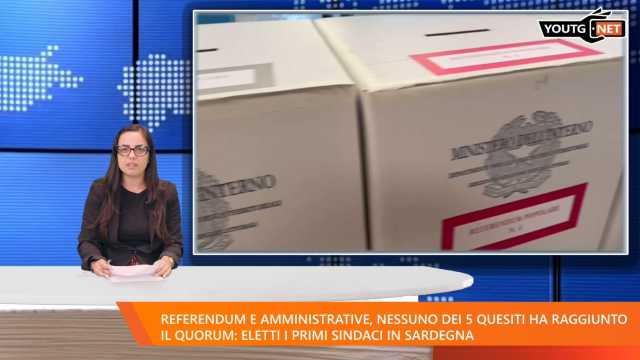 Il Tg della sera - 9 Giugno 2025