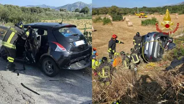 Dorgali, terribile incidente tra due auto sulla sp38: 65enne muore sul colpo 