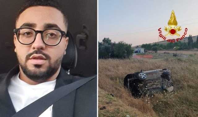 Achraf muore a 23 anni nello schianto con la sua auto: la tragedia a Nuraminis