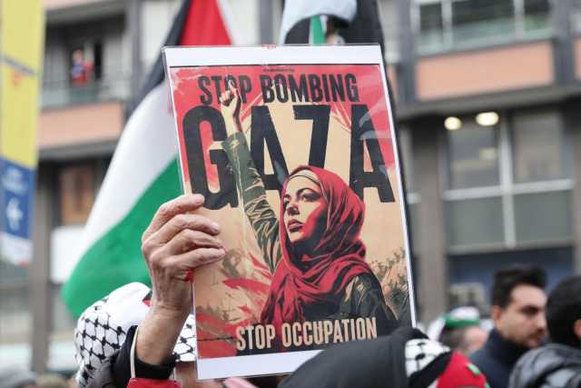 A Siligo una marcia per Gaza: 