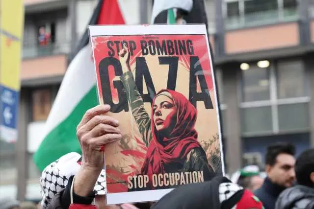 A Siligo una marcia per Gaza: 