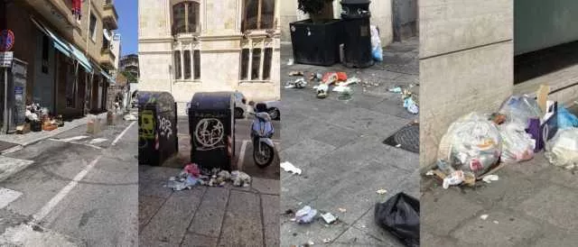 Cagliari, rifiuti ovunque a Stampace e la rabbia dei residenti: 