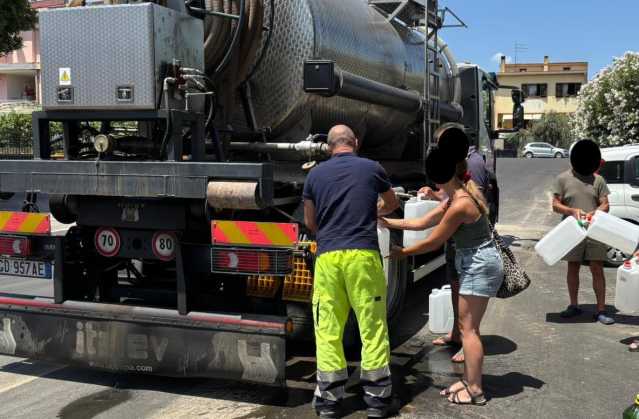 Revocata l'ordinanza restrittiva sull'acqua da Sarroch a Pula: 