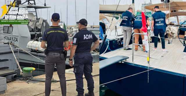 Cagliari, sequestrato al porto uno yacht dal valore di un milione e mezzo di euro