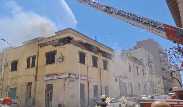 Esplosione Sassari 