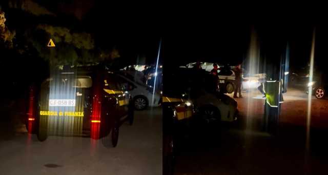Cagliari, controlli della Guardia di finanza nei parcheggi di Calamosca