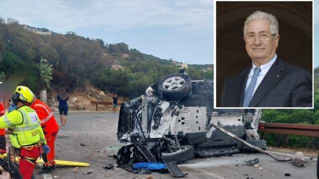L'auto finisce fuori strada nei tornanti di Arzachena, paura per Giorgetto Giugiaro