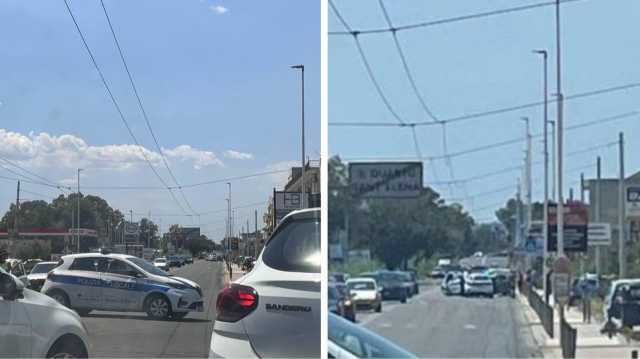 Quartu, schianto tra due auto: chiusa viale Marconi verso Cagliari