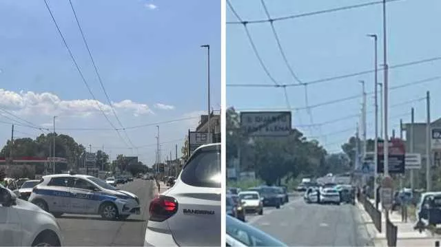 Quartu, schianto tra due auto: chiusa viale Marconi verso Cagliari