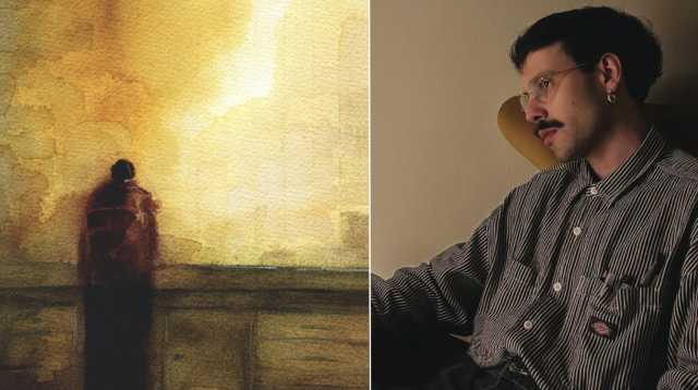 L'illustratore e pittore Simone Piras: 