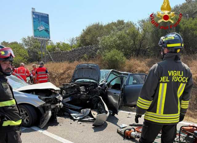 Spaventoso incidente fra Palau e Santa Teresa: cinque feriti 